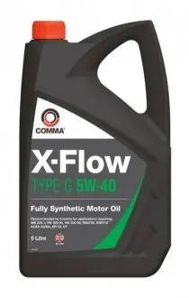 Моторна олива X-FLOW (5L) 5W40 API CF SL ACEA A3 B4 MB 229.1 RENAULT RN 0700 RENAULT RN 0710 VW 502.00 VW 505.00 COMMA XFLOWG5W40SYNT5L Купити в Україні