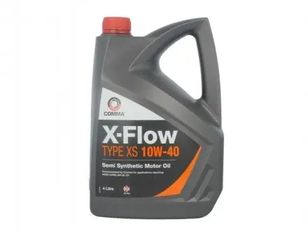 Масло для двигателя COMMA XFLOWXS10W40SEMI4L Купить в Украине