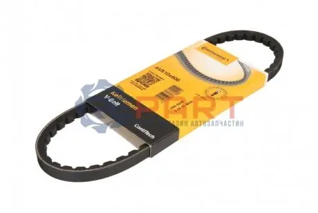 Фото Ремінь генератора Audi 80/100 1.6/2.0D 78-86/Fiat Ducato 2.5D 94-02/Peugeot 505 2.5D 81-93 Contitech (10X600) зображення 1