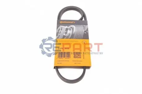 Ремінь генератора Fiat Doblo 1.2-1.4 01- Contitech 3PK915 Купити в Україні