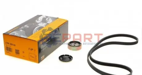 Фото 1 — Комплект ременя генератора VW Passat/Audi A4/A6/A8 2.5 TDI 98-05/Skoda Superb 2.5TDI 01-08 Contitech (4PK1237K1) Фото Комплект ременя генератора VW Passat/Audi A4/A6/A8 2.5 TDI 98-05/Skoda Superb 2.5TDI 01-08 Contitech (4PK1237K1) зображення 1