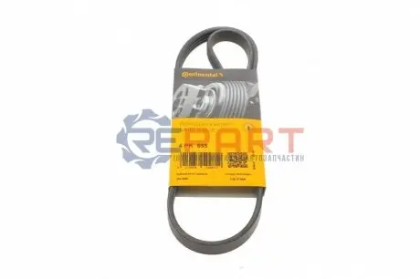 Ремінь генератора Citroen Berlingo/Peugeot Partner 1.1/1.4/1.6, 96- Contitech 4PK855 Купити в Україні