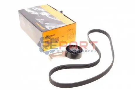 Фото Комплект ременя генератора Renault Kangoo 1.4i/1.6i 97- Contitech (5PK1110K1) зображення 1