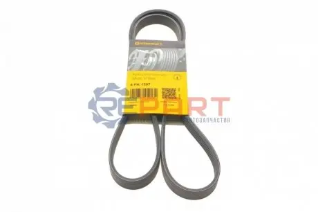 Ремінь генератора Opel Astra/Insignia 1.4 09- Contitech 5PK1397 Купити в Україні