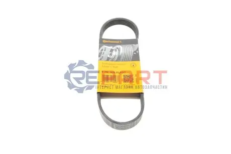 Поліклиновий ремінь (5PK628) VOLVO S60 II, S80 II, V60 I, V70 III, XC60 I, XC70 II FORD MONDEO IV, S-MAX 2.0D-2.5ALK 03.06-02.17 Contitech 5PK628ELAST Купити в Україні