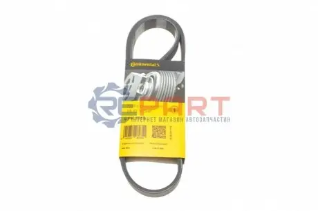 Фото Ремень генератора поликлиновый CONTINENTAL Contitech (6PK1015) изображение 1