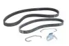 Фото Ремінь генератора Ford Fiesta/Focus 1.4/1.6i 16V 01-12 (6PK1019 ELAST+5PK690 ELAST) Contitech (6PK1019T1) зображення 1