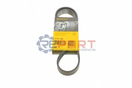 Ремінь генератора Audi A3/A4/Seat Leon/VW Caddy/Passat/Tiguan 1.6-2.0TDI Contitech 6PK1026 Купити в Україні