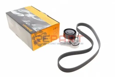 Комплект ременя генератора VW Caddy IV 2.0 TDI 15- (6PK1025) Contitech 6PK1026K1 Купити в Україні