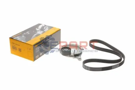 Комплект ременя генератора BMW 3 (F30/F80)/5 (G30/F90) 2.0/3.0 i 15-20 (B58/B48/B46) (6PK1153) Contitech 6PK1153K3 Купити в Україні