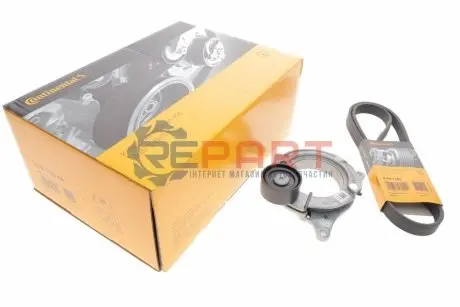 Комплект ременя генератора BMW 5 (G30/F90)/7 (G11/G12) 3.0 d (B57) 15-20 (6PK1153) Contitech 6PK1153K5 Купити в Україні