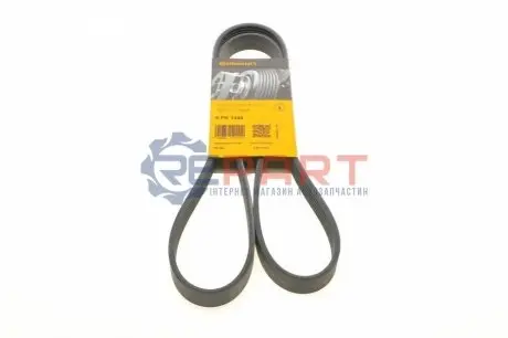 Поліклиновий ремінь FORD FIESTA, FIESTA IV, KA ROVER 200, 200 II, 400, 400 II, 45 I, 600 I, 800 1.3/2.0/2.0D 10.86-11.08 Contitech 6PK1448 Купити в Україні