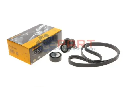 Комплект ременя генератора MB C-class (W205) 2.2D (OM651) 14-18 Contitech 6PK1642K3 Купити в Україні
