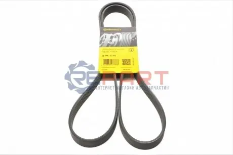 Ремінь генератора Ford Connect 1.8 TDCI Contitech 6PK1715 Купити в Україні