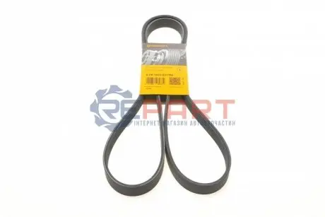 Ремінь генератора Dacia Dokker/Duster/Logan 1.4/1.6 04-(без упаковки) Contitech 6PK1822EXTRA Купити в Україні