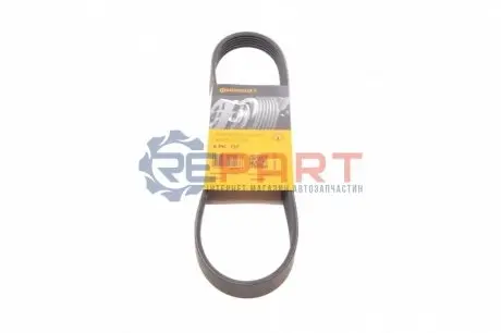 Ремінь генератора VW Caddy III 1.4/1.6 04-/Golf/Polo 1.2/1.4TSI 12-/Audi A3 1.2/1.4TFSI 13- (6PK743) Contitech 6PK737 Купити в Україні