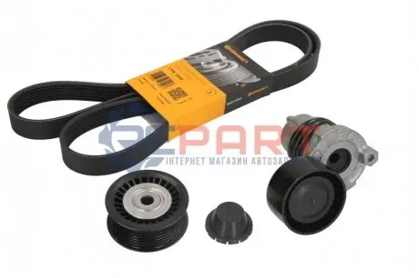 Фото Комплект ременя генератора Renault Kangoo 1.2 TCe 13- (7PK1570) Contitech (7PK1570K1) зображення 1