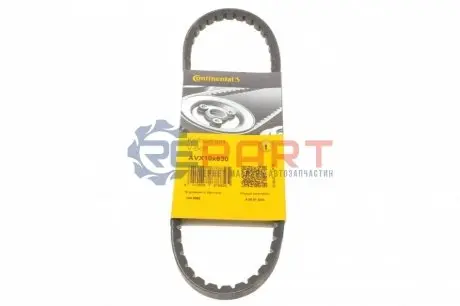 Фото 1 — Ремінь генератора VW Golf/Jetta/Passat 1.6-2.0 88-97 Contitech (AVX10X630) Фото Ремінь генератора VW Golf/Jetta/Passat 1.6-2.0 88-97 Contitech (AVX10X630) зображення 1