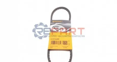 Фото Ремінь генератора Ford Scorpio/Sierra 2.3/2.5D/TD 85-94 (10x680) Contitech (AVX 10X680) зображення 1