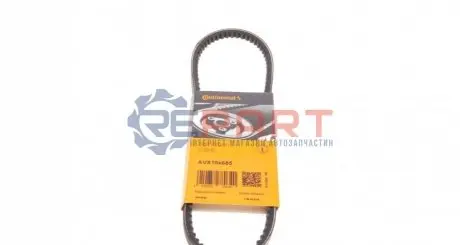 Фото Ремінь генератора Renault Clio/Fiat Scudo 1.4/1.6 95- Contitech (AVX10x685) зображення 1