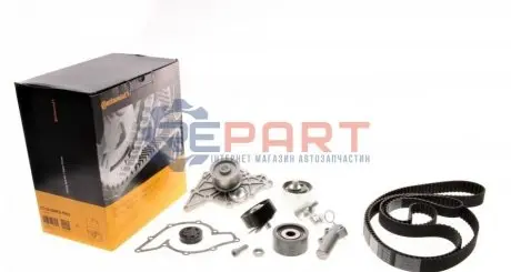 Фото 1 — Комплект ГРМ + помпа Audi A4/VW Passat 2.5TDI 97-05 (CT1015) Contitech (CT1015WP2PRO) Фото Комплект ГРМ + помпа Audi A4/VW Passat 2.5TDI 97-05 (CT1015) Contitech (CT1015WP2PRO) зображення 1