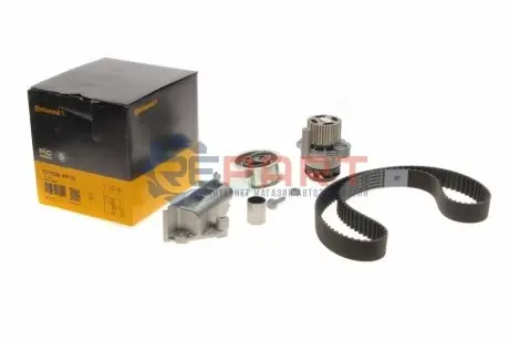 Комплект ГРМ + помпа Audi A2/Skoda Fabia/VW Polo 1.4TDI/1.9TDI 99-08 (30x120z) (WP6040) Contitech CT1028WP10