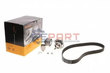 Фото Комплект ГРМ + помпа VW Audi A3/A4/A6/Skoda Octavia/Golf IV/Passa/Seat Leon 1.9TDI 95- (30x120z) Contitech (CT1028WP4) зображення 1