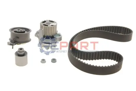 Комплект ГРМ (ремінь + ролик + водяний насос) SEAT IBIZA III, LEON, TOLEDO II VW BORA, BORA I, GOLF IV, PASSAT B5.5, SHARAN, TOURAN 1.9D/2.0D 09.95-05.10 Contitech CT1028WP5