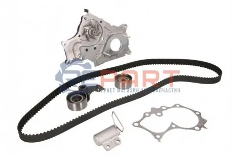 Комплект ГРМ (ремінь + ролик + водяний насос) TOYOTA AVENSIS, AVENSIS VERSO, COROLLA, COROLLA VERSO, PREVIA II, RAV 4 II 2.0D 09.97-03.09 Contitech CT1043WP2