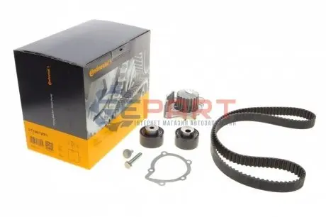 Фото Комплект ГРМ + помпа Citroen Jumpy 2.0HDi (144x25) Contitech (CT1063WP1) зображення 1
