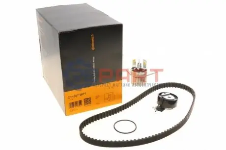Комплект ремня ГРМ с насосом воды CONTINENTAL Contitech CT1067WP1