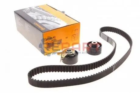Фото 1 — Комплект ГРМ Citroen C4/Peugeot 307 1.4 16V 03- (25.4x135z) Contitech (CT1101K1) Фото Комплект ГРМ Citroen C4/Peugeot 307 1.4 16V 03- (25.4x135z) Contitech (CT1101K1) зображення 1
