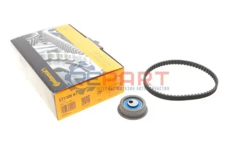 Комплект ГРМ (ремінь + ролик) GREAT WALL HOVER H3, HOVER H5 HYUNDAI LANTRA I, SANTAMO, SONATA II, SONATA III MITSUBISHI COLT III, ECLIPSE I, GALANT VI, GALANT VII, GALANT VIII 1.6-2.4LPG 08.86 Contitech CT1109K1