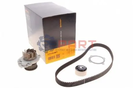 Фото Комплект ГРМ + помпа Fiat Doblo/Fiorino 1.2-1.4 01- (22x129z) Contitech (CT1115WP1) зображення 1