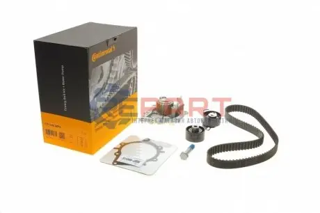 Фото Комплект ГРМ + помпа Citroen Jumper/Jumpy/Peugeot Boxer/Expert 2.0 BlueHDi 15- Contitech (CT1140WP2) зображення 1