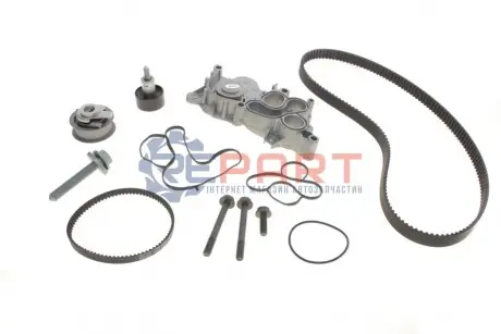 Комплект ГРМ + помпа VW Polo/Skoda Fabia 1.0 TSI 14- (10x81z) Contitech CT1167WP1PRO Купити в Україні