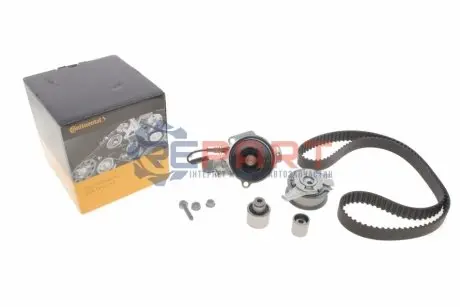 Комплект ГРМ (ремінь + ролик + водяний насос) AUDI A3 SEAT LEON SKODA KODIAQ I, OCTAVIA III, OCTAVIA IV VW ARTEON, GOLF VII, PASSAT B8, TIGUAN, TOURAN 2.0D 04.12 Contitech CT1168WP4 Купити в Україні