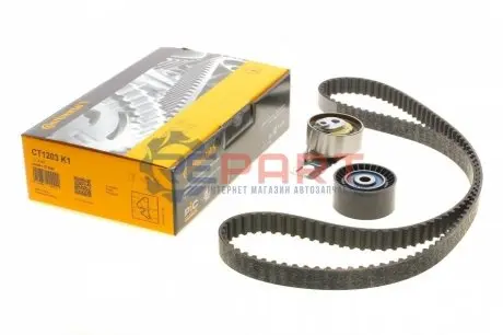 Фото 1 — Комплект ГРМ Citroen Berlingo/Peugeot Partner 1.6 HDi/BlueHDi 08- (20x141z) Contitech (CT1203K1) Фото Комплект ГРМ Citroen Berlingo/Peugeot Partner 1.6 HDi/BlueHDi 08- (20x141z) Contitech (CT1203K1) зображення 1