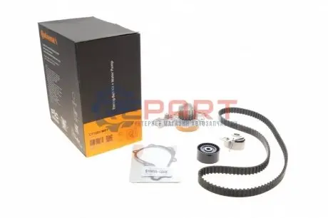 Фото Комплект ГРМ Citroen Berlingo/Peugeot Partner 1.6 HDi/BlueHDi 08- (20x141z) Contitech (CT1203WP1) зображення 1