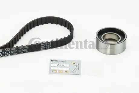 Комплект ГРМ (ремінь + ролик) FIAT PANDA, TIPO, UNO LANCIA Y, Y10 0.8-1.1 09.82-06.06 Contitech CT503K1