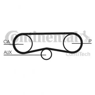 ПАС ПРИВОДНЫЙ 71z VW POLO 1,3D Contitech CT547