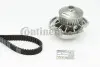 Комплект ГРМ (ремінь + помпа) SEAT CORDOBA, CORDOBA VARIO, IBIZA II VW GOLF II, GOLF III, JETTA II, POLO, POLO CLASSIC, POLO II, VENTO 1.0/1.3/1.4 08.83-12.02 Contitech (CT629WP1) зображення 1