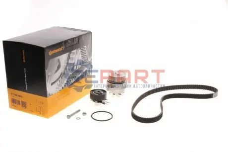 Фото Комплект ГРМ + помпа VW Caddy II/Golf III 1.4 91-97 (19x135z) Contitech (CT846WP3) зображення 1