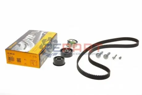 Комплект ГРМ (ремінь + ролик) OPEL ASTRA F, ASTRA F CLASSIC, CORSA B, KADETT E, TIGRA, VECTRA B 1.4/1.6/1.8 09.84-01.05 Contitech CT873K1 Купити в Україні