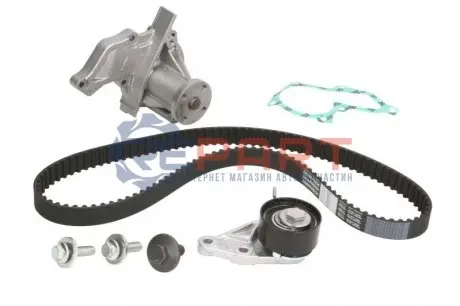 Комплект ГРМ (ремінь + ролик + водяний насос) VOLVO S40 II, V50 FORD FIESTA, FIESTA IV, FIESTA V, FOCUS C-MAX, FOCUS I, FOCUS II, FUSION, PUMA MAZDA 121 III, 2 1.2-1.7 08.95-12.12 Contitech CT881WP1