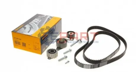 Комплект ГРМ (ремінь + ролик) FORD ESCORT CLASSIC, ESCORT VI, FIESTA, FIESTA IV, MONDEO II MAZDA 121 III 1.8D 01.95-04.03 Contitech CT901K3