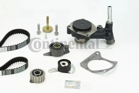 Комплект ГРМ (ремінь + ролик + водяний насос) FORD MONDEO II 1.8D 08.96-09.00 Contitech CT901WP3