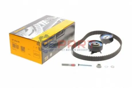 Комплект ГРМ + помпа Audi A6/VW T4 2.4D 90-03 (26.5x122z/21x77z) Contitech CT914K1 Купити в Україні