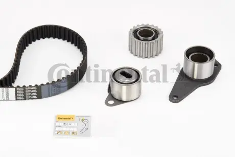 Комплект ГРМ (ремінь + ролик) VOLVO S40 I, V40 MITSUBISHI CARISMA OPEL ARENA RENAULT 19 II CHAMADE, MEGANE I, MEGANE I CLASSIC, MEGANE SCÉNIC, SCENIC I, TRAFIC 1.9D 04.92-08.03 Contitech CT935K2 Купити в Україні
