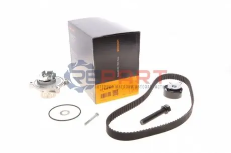 Фото Комплект ремня ГРМ с насосом воды CONTINENTAL Contitech (CT939WP2) изображение 1